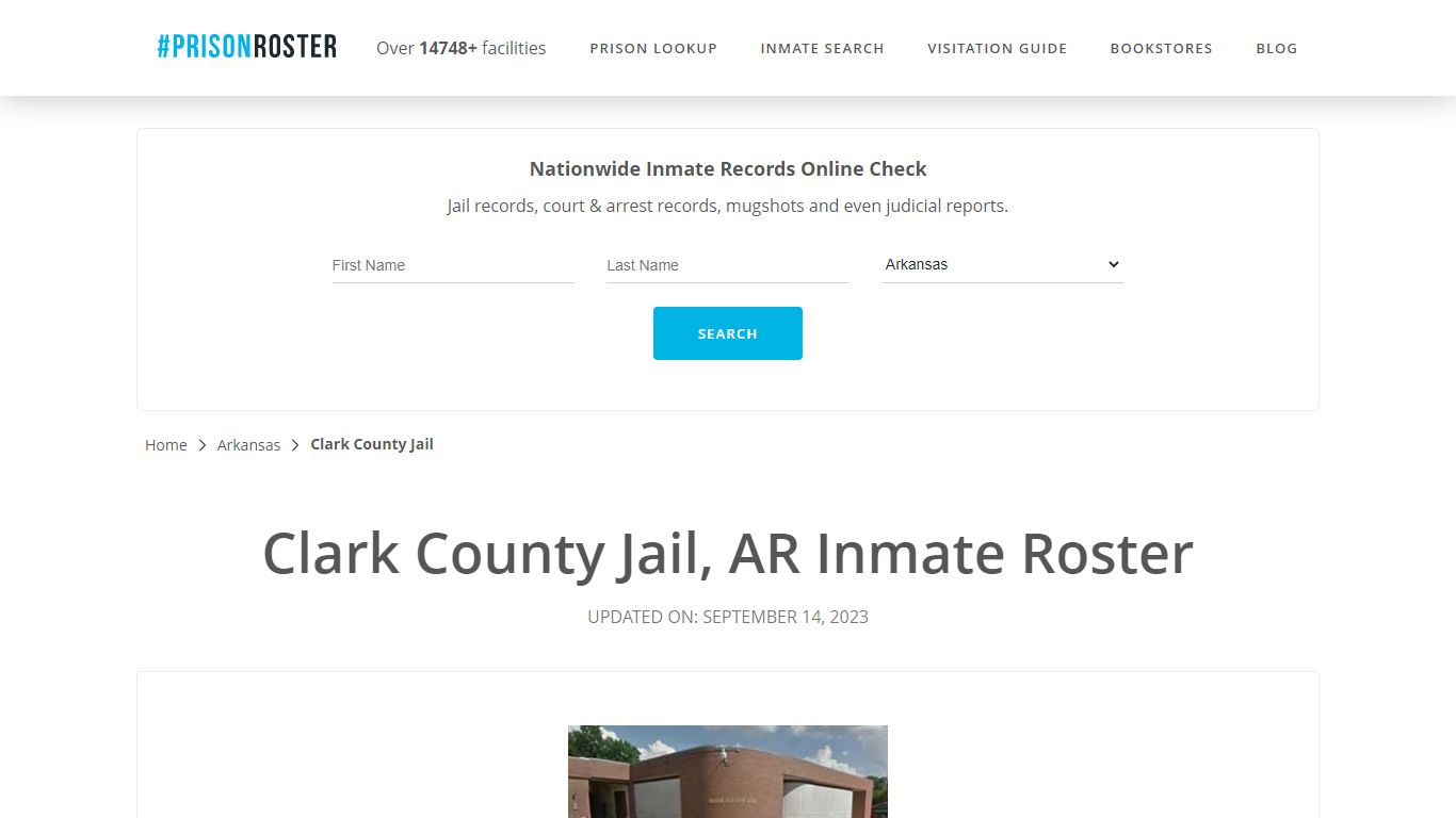 Clark County Jail, AR Inmate Roster - Prisonroster